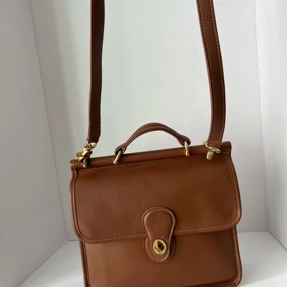 Coach vintage willis #9927 Tan Leather Bag - Picture 13 of 16